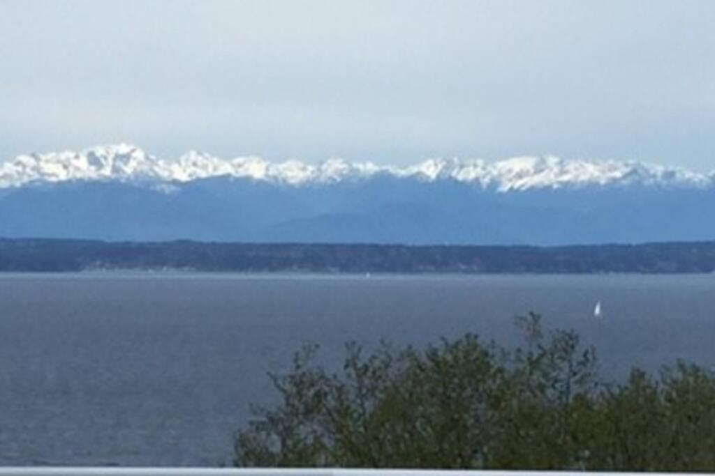 1-Bedroom Seaview Guesthouse On Seattle Luxury Estate With Views Of Olympic Mountains Buitenkant foto