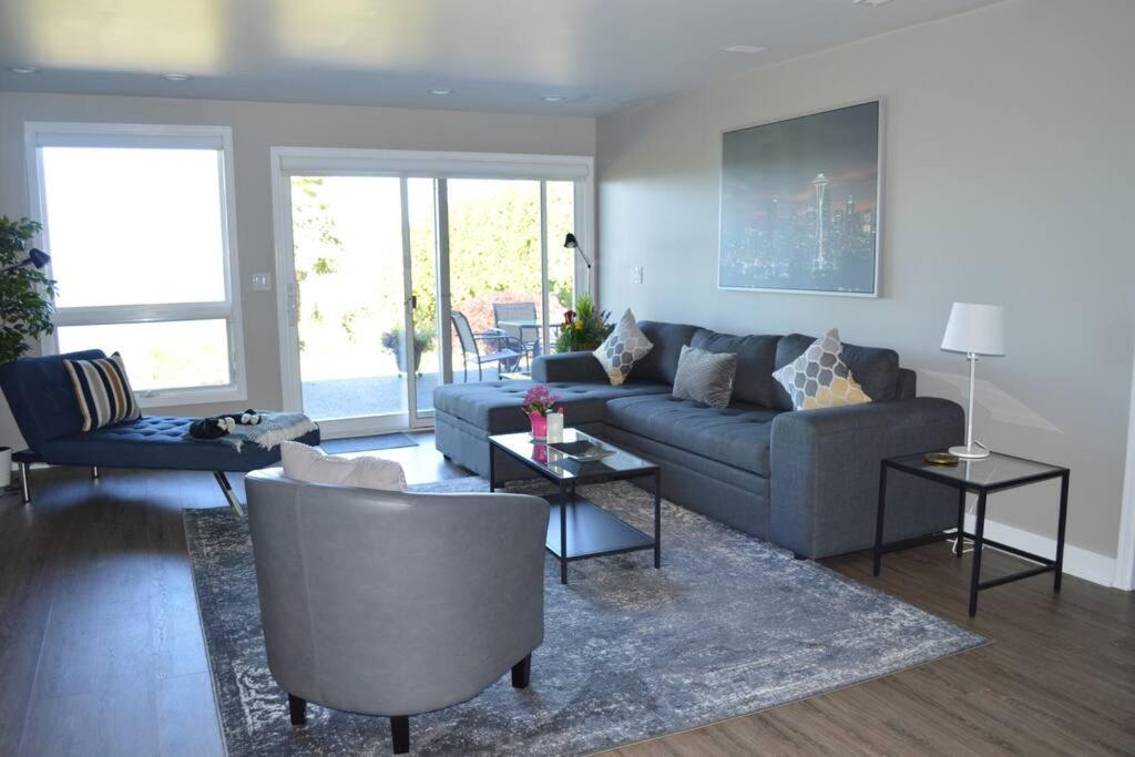 1-Bedroom Seaview Guesthouse On Seattle Luxury Estate With Views Of Olympic Mountains Buitenkant foto